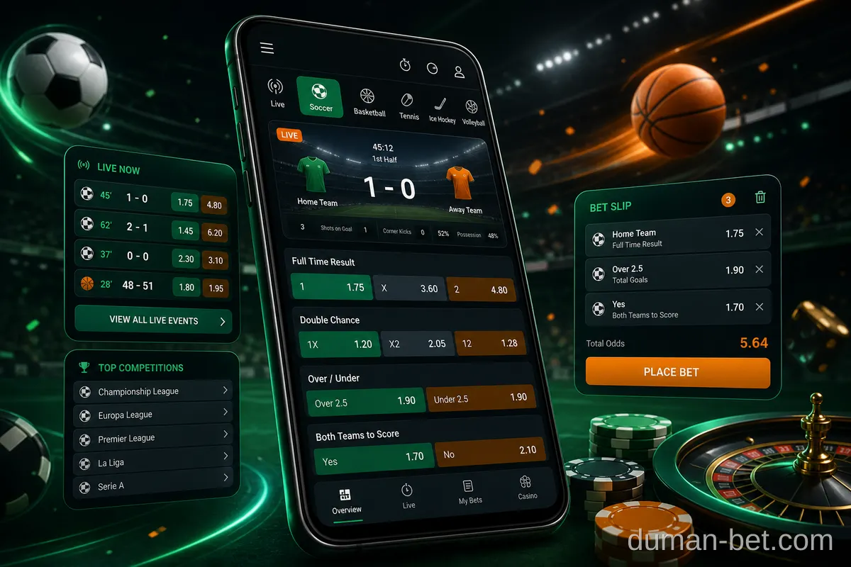 Dumanbet Android Giriş Performans İpuçları