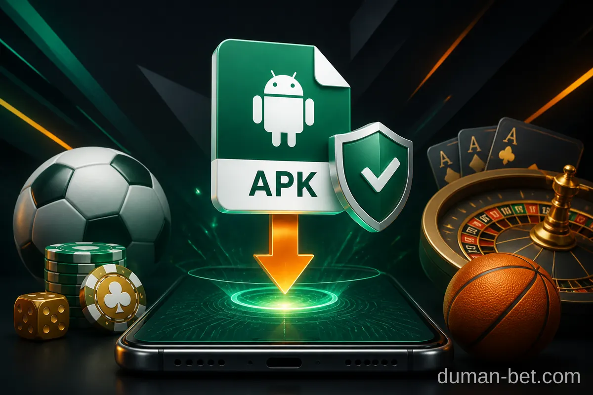 Dumanbet Apk Mobil Giriş Kurulum Adımları